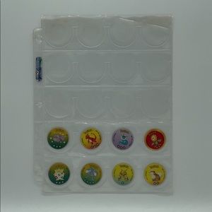 8CT. English Pokémon Tazo Collection Vintage